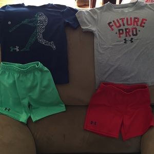 Under armour boys sets